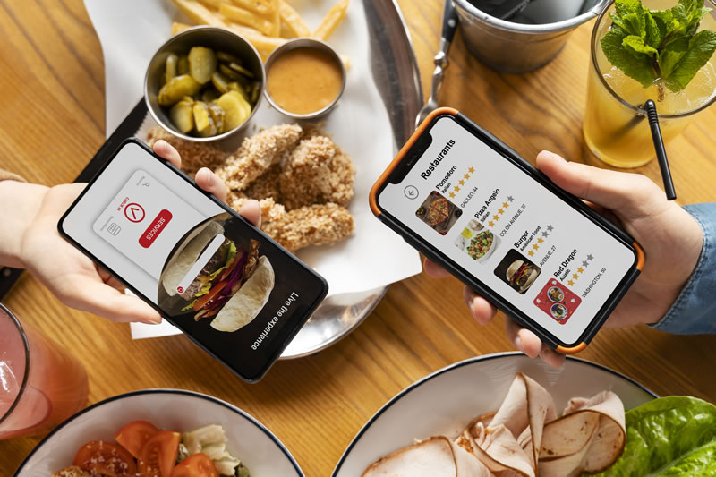 Online food ordering system for restaurants